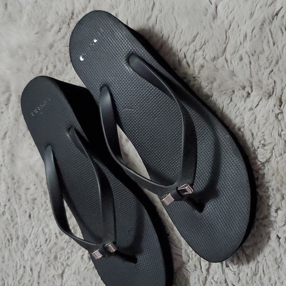 Coach black wedge slippers - Picture 9 of 15